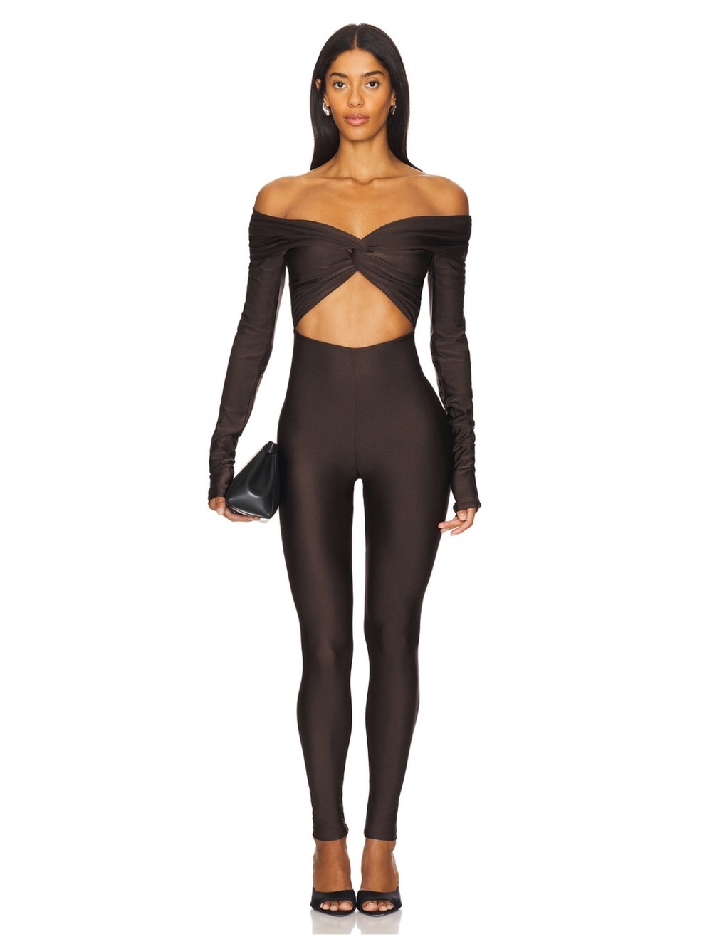 Kendall Jumpsuit in Brown